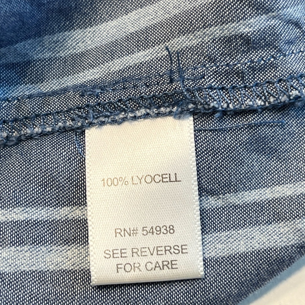 Appraisal Women Blue Strip dress. Size XL - Picture 15 of 16
